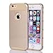 iPhone 6s Case, Lumsing Shockproof iPhone 6 (4.7) Case [Hard Plastic] [Silicone] Protective Case Rubber Bumper Slim [Heavy Duty] [Dual-Layer] Cover for iPhone 6/6s (4.7) (2 in 1/Golden/Gold)