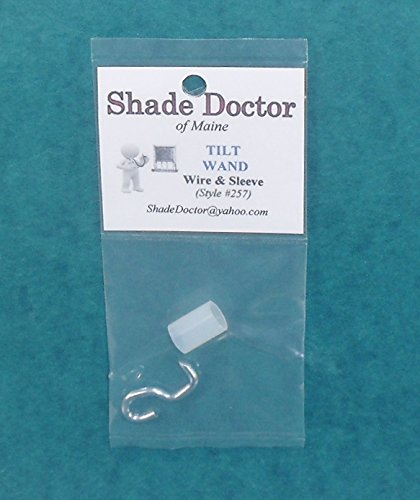 TILT WAND WIRE and SLEEVE Collar for Horizontal Mini Blinds from Shade Doctor of Maine