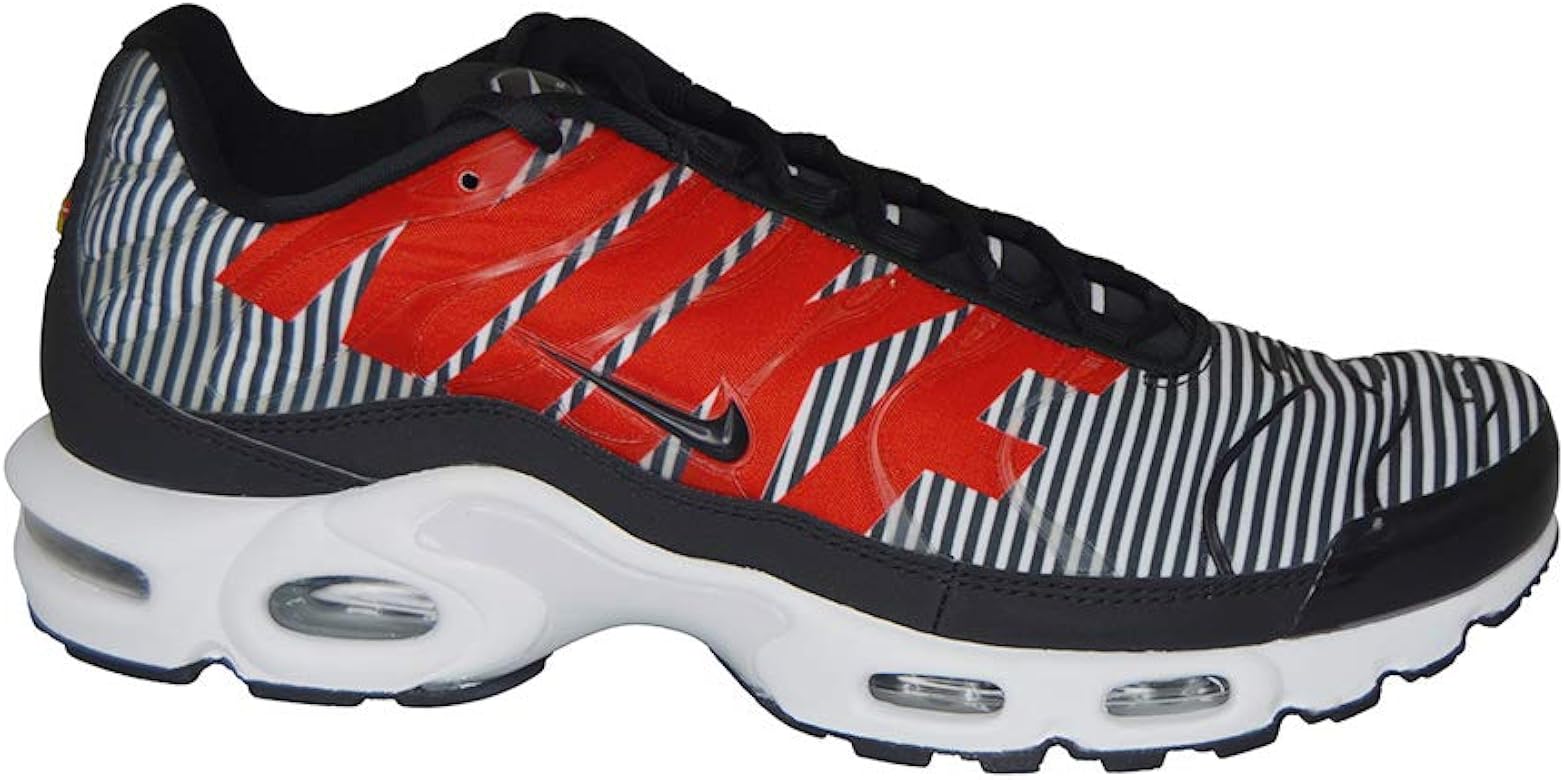 nike air max plus tn se black white