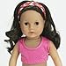 Sophia's Doll Sports Bra 2 Pc.Set of Doll Underclothes Fits 18 Inch American Girl Dolls, Pink & White