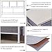 ALLZONE Dresser for Bedroom,Storage Chest Organizer, 5 Fabric Drawers Furniture for Closet, Kids Toy Organization,Wooden Table with Metal Frame, White/Gray