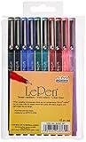 Marvy 4300-10A Le Pen Acid-Free Non-Toxic Pen, Micro Fine Tip, Assorted Color (Pack of 10)