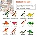 Jintao Dinosaur Toys, Dig it Up Dinosaur Egg - Novelty Chiseling 12 Dino Eggs and Discover 12 Unique Dinosaur Figures (Dino Egg 2)
