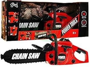 Power Tool Electric Chainsaw Toy Set By Liberty Imports