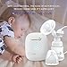 Electric Single Breast Pump, Automatic Breast Pump for Travel by Momcozy - Smart, Powerful & Portable w/16 Levels, Touch Screen, Super-Quiet (Single Pump)