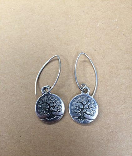 Silver Tree of Life Earrings