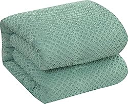 Stratford Park Mint Comforters Queen Size Set, 5