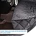 URPOWER Dog Seat Covers 100% Waterproof Pet Car Seat Cover Nonslip Bench Seat Covers Armrest Compatible for Back Seat with Pet Seat Belts for Cars Trucks & SUVs