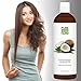 Fractionated Coconut Oil (Liquid) - WITH PUMP + FREE Recipe eBook! - Use with Essential Oils and Aromatherapy as a Carrier and Base oil - Add to Roll-On Bottles for Easy Application (12oz)
