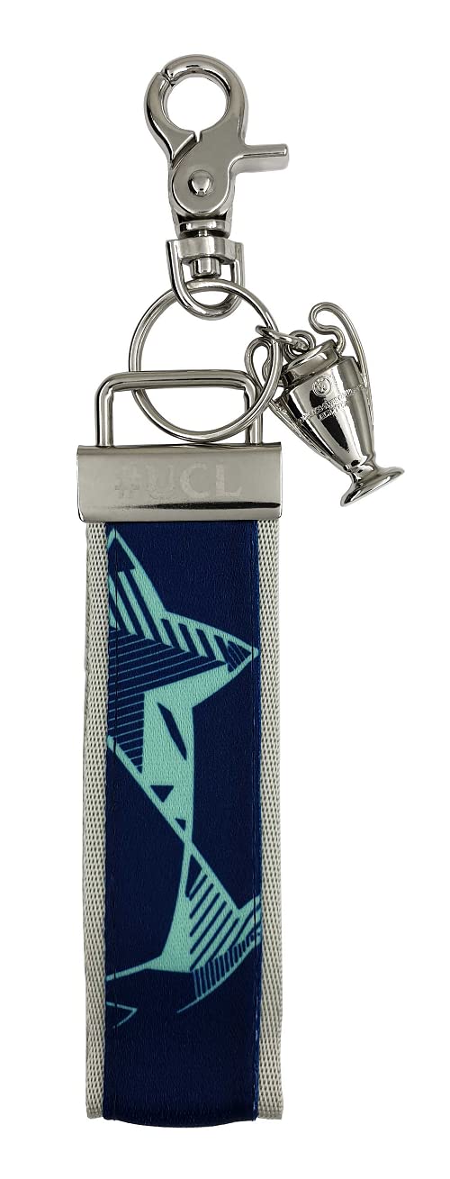 UEFA Champions League Nylon Keyring with Trophy