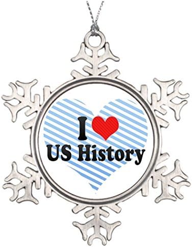 Metal Ornaments Xmas Trees Decorated Us History Lover History I Heart Us History