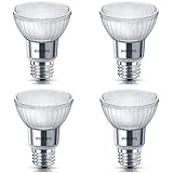 Philips LED Classic Glass Dimmable PAR20 40-Degree Spot Light Bulb: 500-Lumen, 5000-Kelvin, 7-Watt (50-Watt Equivalent), E26 Base, Daylight, 4-Pack