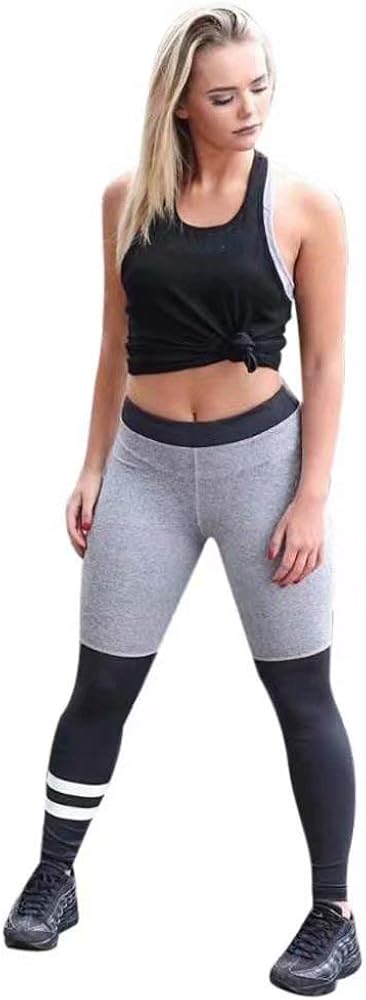 Women's Yoga Sports Pants Leggings Fashion Splice Yoga Classic Workout