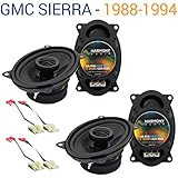 Fits GMC Sierra 1988-1994 Factory Speaker Replacement Harmony (2) R46 Package New