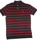 Polo Ralph Lauren Men's Classic Fit Mesh Pony Shirt-Royal Marine Stripe 7105
