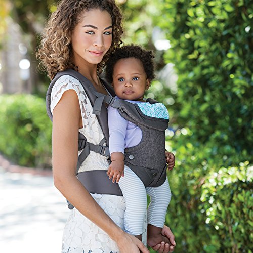 Infantino Flip Advanced 4-in-1 Convertible Carrier, Light Grey