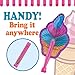 Ice Cream Party Supplies: 24 Folding Ice Cream Cone Paper Fans For Kids - Variety Of Colors - Perfect For Any Birthday, Swimming Pool Or Beach Party Decorations & Favors - Lifetime Replacement