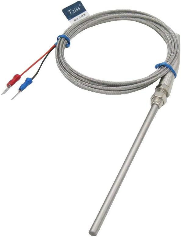 K Type Thermistor Temperature Sensor Probe Temperature Controller,100mm