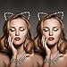 ETEREAUTY Cat Ears Headband for Women Girls, Party Daily Decoration and Cosplay Costume 2 Pieces
