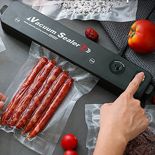 Weytoll Vakuumiergerät, Folienschweißgerät für Sous Vide Kochen, Folien bis 28 cm Breite, Trockene Feuchte Lebensmittel… – Bild 3
