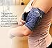 Phone Armband Sleeve: Best Running Sports Arm Band Strap Holder Pouch Case for Exercise Workout Compatible with iPhone 5S SE 6 6S 7 8 X Plus iPod Android Samsung Galaxy S5 S6 S7 S12 Blue Small