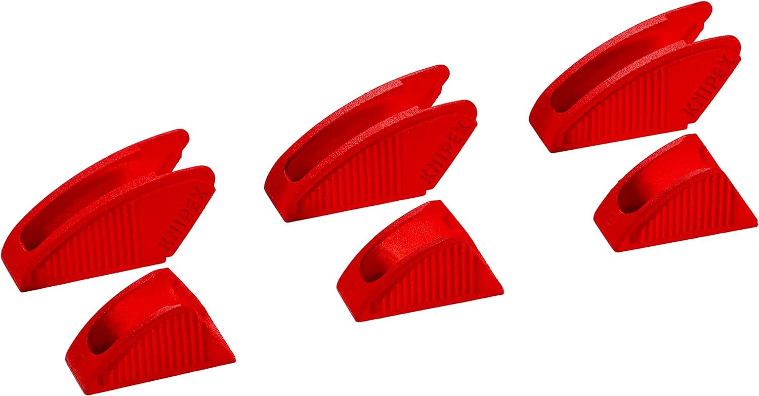 KNIPEX 3 Pairs of Plastic Jaws for All 86 xx 300 Models,Models from 2020, in Blister, 86 09 300 V01