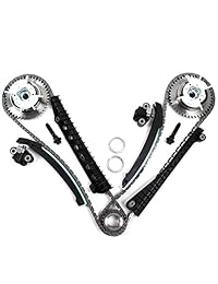 Tk3060-vvt kit de cadena temporizadora, sistemas del árbol de levas con tornillos de montaje (ambos lado izquierdo y derecho) para 04-08 Ford 5.4 litros (3 válvulas) motor Expedition F-150 F-250 Super F-350 Super/Lincoln