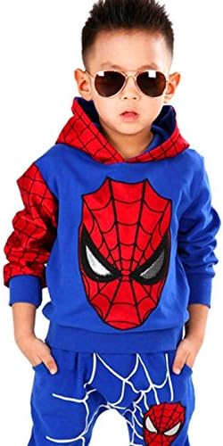 Hoodie and Pants Superhero Set