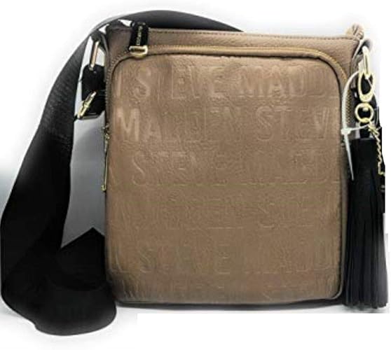 steve madden bglam logo crossbody bag