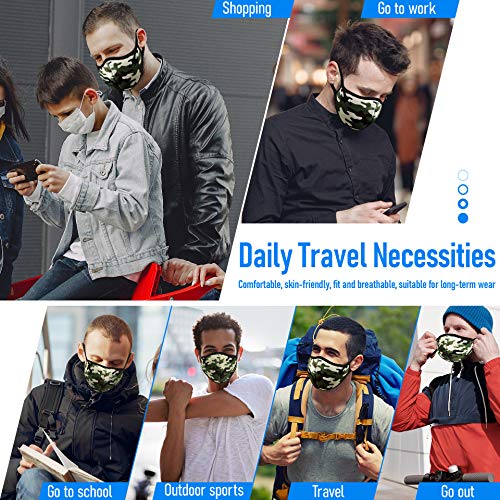 3ply Proper Tanjali Cloth Face Maks for Women and Men Washable Reusable-Adjustable Adult Cloth Maks with Nose Wire