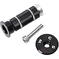 WCS Bicycle Road Bike MTB Top Cap Expander Plug Headset fit 1" one inch 25.4 mm Carbon Fiber Fork