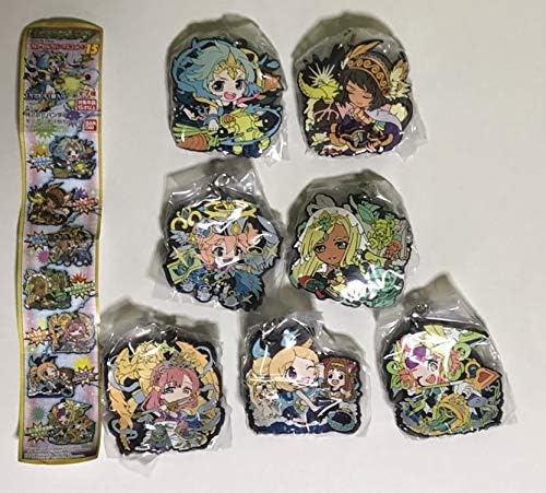 Amazon モンスターストライク カプセルラバーマスコット 15 全7種セット モンスト アイドル 芸能人グッズ 通販