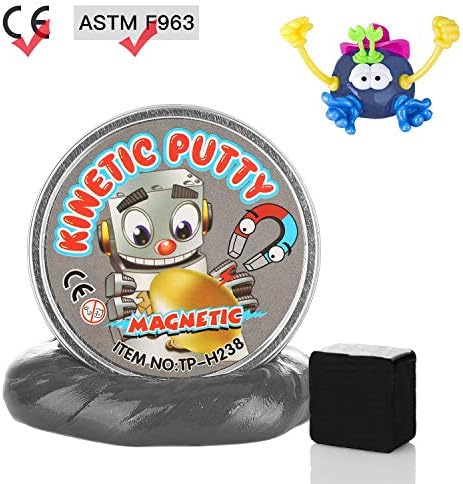 DmHirmg Magnetic Putty Upgrade Accessories Super Soft for Children (Sliver)