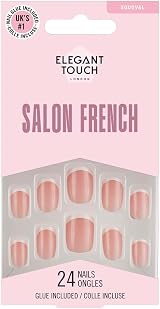 Elegant Touch French Nails 117 Skinny French Manicure Nails
