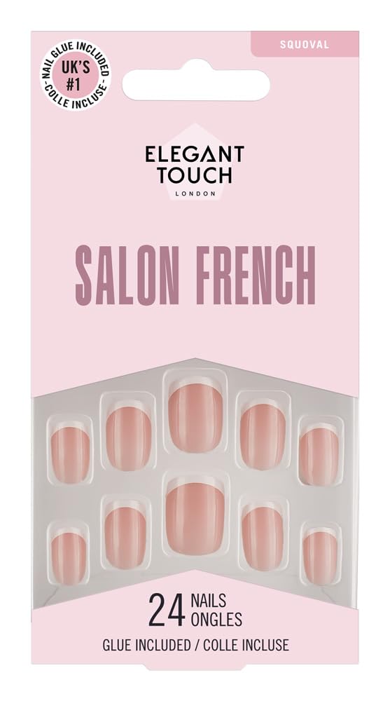 Elegant Touch French Nails 117