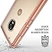 Ringke Fusion Compatible with Motorola Moto G5 Plus Case Crystal Clear PC Back TPU Bumper Case Drop Protection, Shock Absorption Technology - Rose Gold