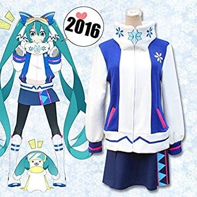 Amazon Snow Miku 16 雪ミク スキーウェア コスプレ衣装 コスプレ 仮装 通販