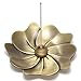 Alasida Bronze sakura Flower Incense Burner Holder and 4 Style Brass Incense Holder for Stick,Cone, Coil Incense Ash Catcher Incense Burner Gift Set