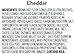 Milton's CRAFT BAKERS CRACKER GF BKD CHDR 4.5OZ