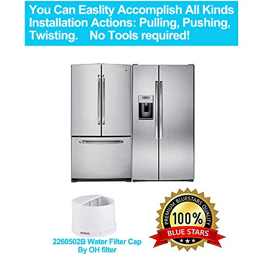 Refrigerator Water Filter Cap Aftermarket Replacement For Whirlpool