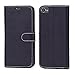 BlackBerry Motion Leather Case,Yiakeng Fashion Shock Absorbing Dual Layer Full-Body Protective Phone Cases Cover Shell for BlackBerry Motion(Krypton) (Black)