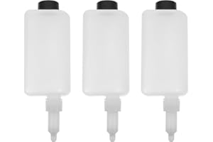 OUNONA 6pcs Wall-Mounted Liquid Soap Dispenser Replacement Parts Set with Inner Bottles and Alloy Pump