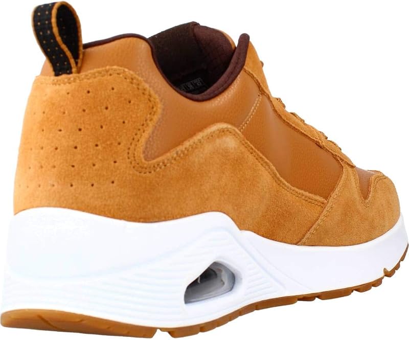 Homme UNO-STACRE Baskets, Whiskey Leather/PU/Trim, 43 EU