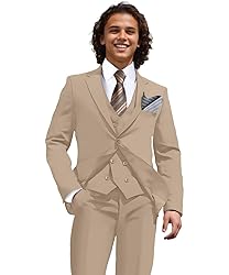 Mens Slim Fit Suits Wedding 3 Piece Suit Set