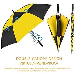 MRTLLOA Automatic Open Golf Umbrella, Extra-Large