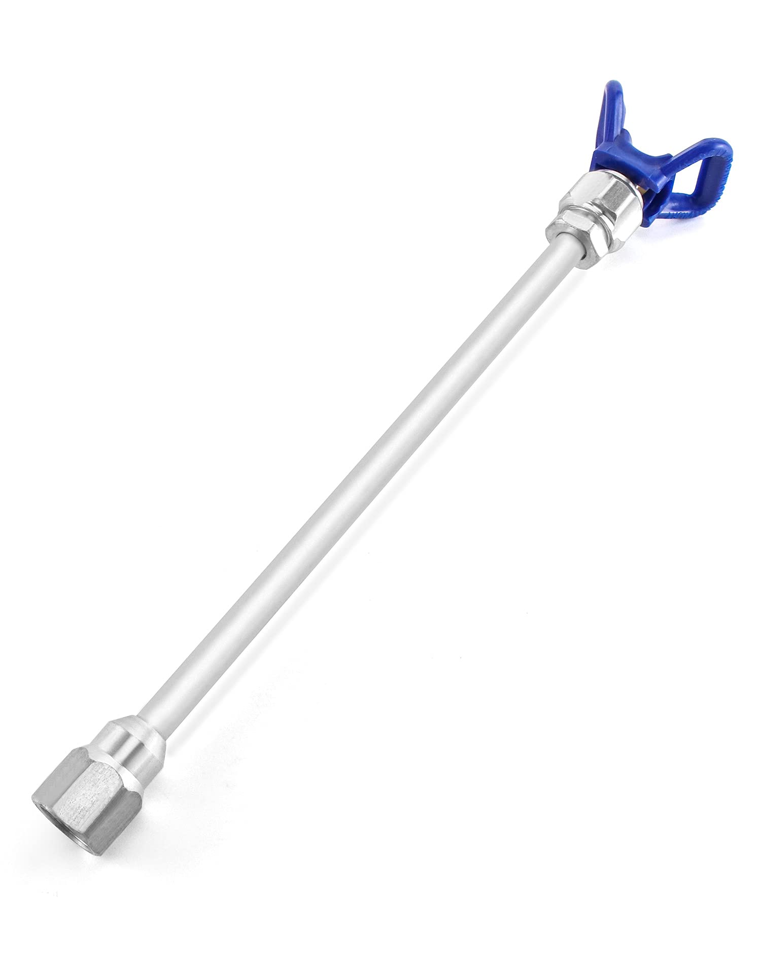 QWORK® 11 Inch / 30cm Airless Paint Sprayer Spray Gun Tip Extension Rod+Seat Nozzle, 1pc