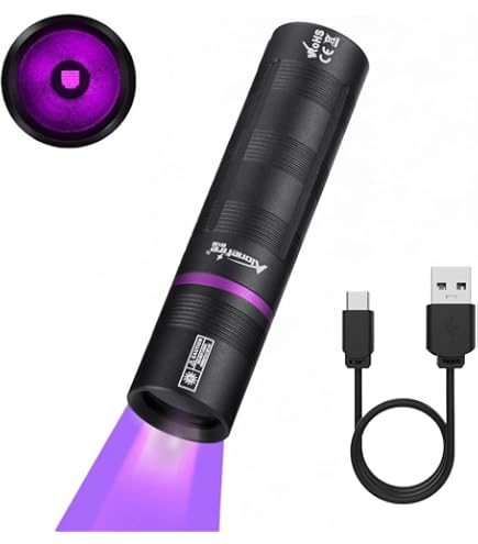 amazon 10w usb rechargeable led uv flashlight Under $10 (reg $29!) for this at Amazon! Ad https://amzlink.to/az06nkEX9YmsN Explore the UltraFire 501UV Flashlight ALONEFIRE SV127 Mini 395nm UV
