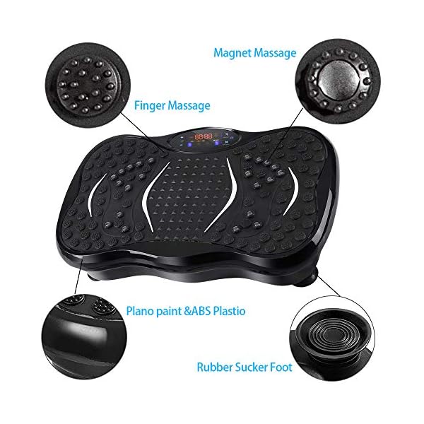 RASHION-Vibration-Exercise-Machine-Vibration-Plate-Machine-with-Bluetooth-Speaker-5-Program-Modes-Vibrating-Home-Power-Plate-Fitness-Trainer-for-Weight-Loss-Body-Toning RASHION Vibration Exercise Machine, Vibration Plate Machine with Bluetooth Speaker, 5 Program Modes, Vibrating Home Power Plate Fitness Trainer for Weight Loss & Body Toning