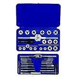Irwin Hanson Tap and Die Set, 41 Pc, High Carbon Steel