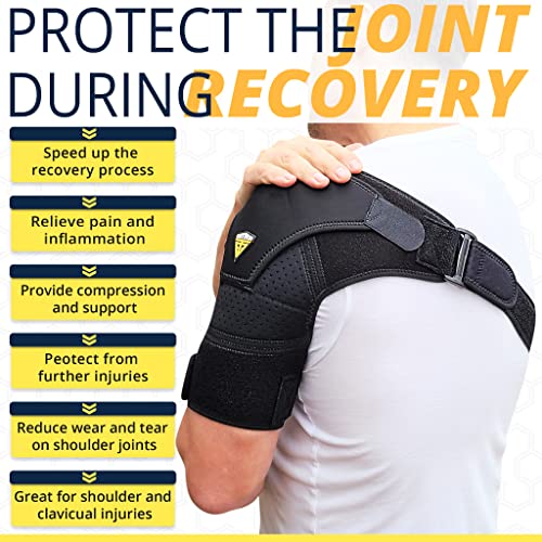 Shoulder Brace for Torn Rotator Cuff Shoulder Pain Relief, Support